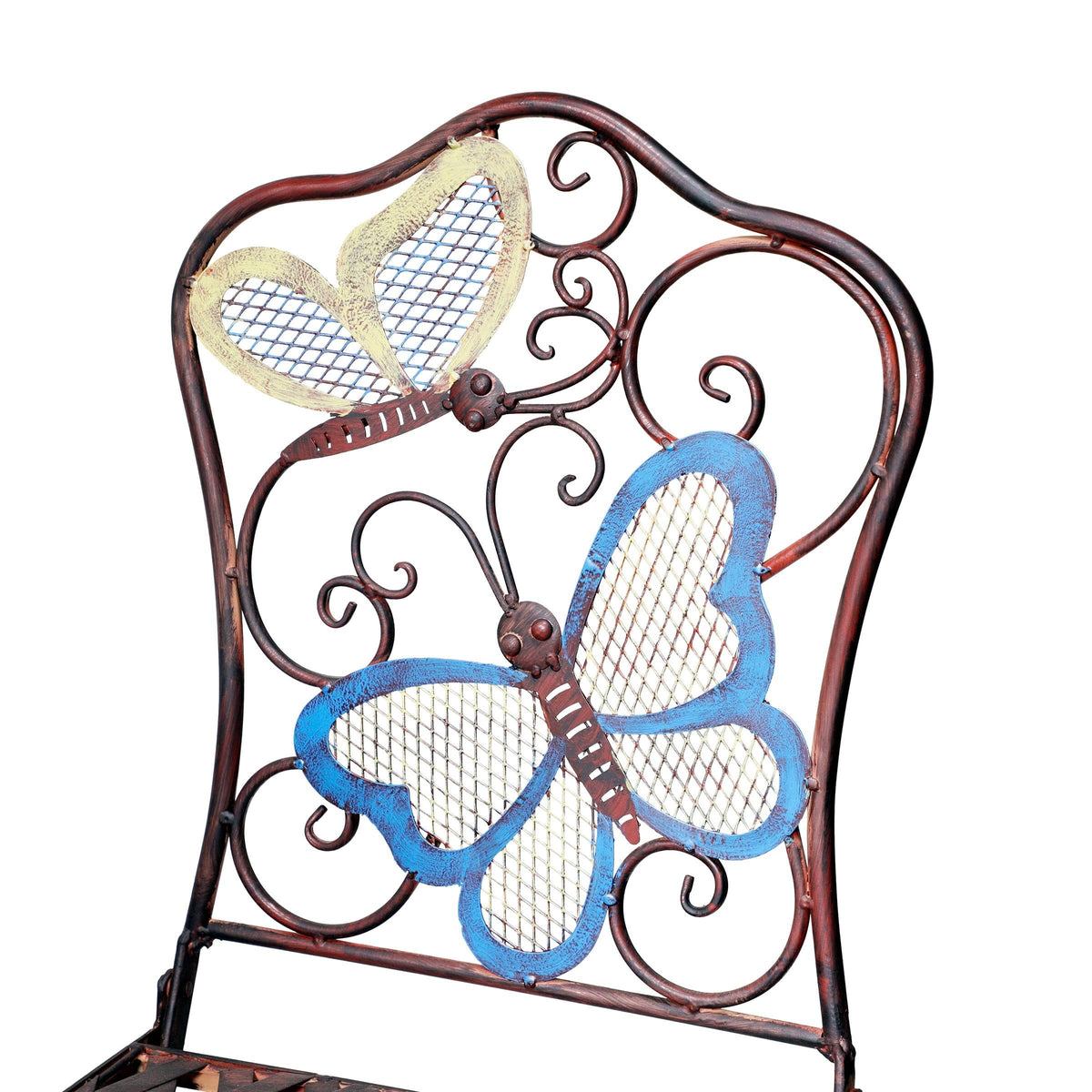 Alpine Butterfly Table and Two Chairs Bistro Set L4236