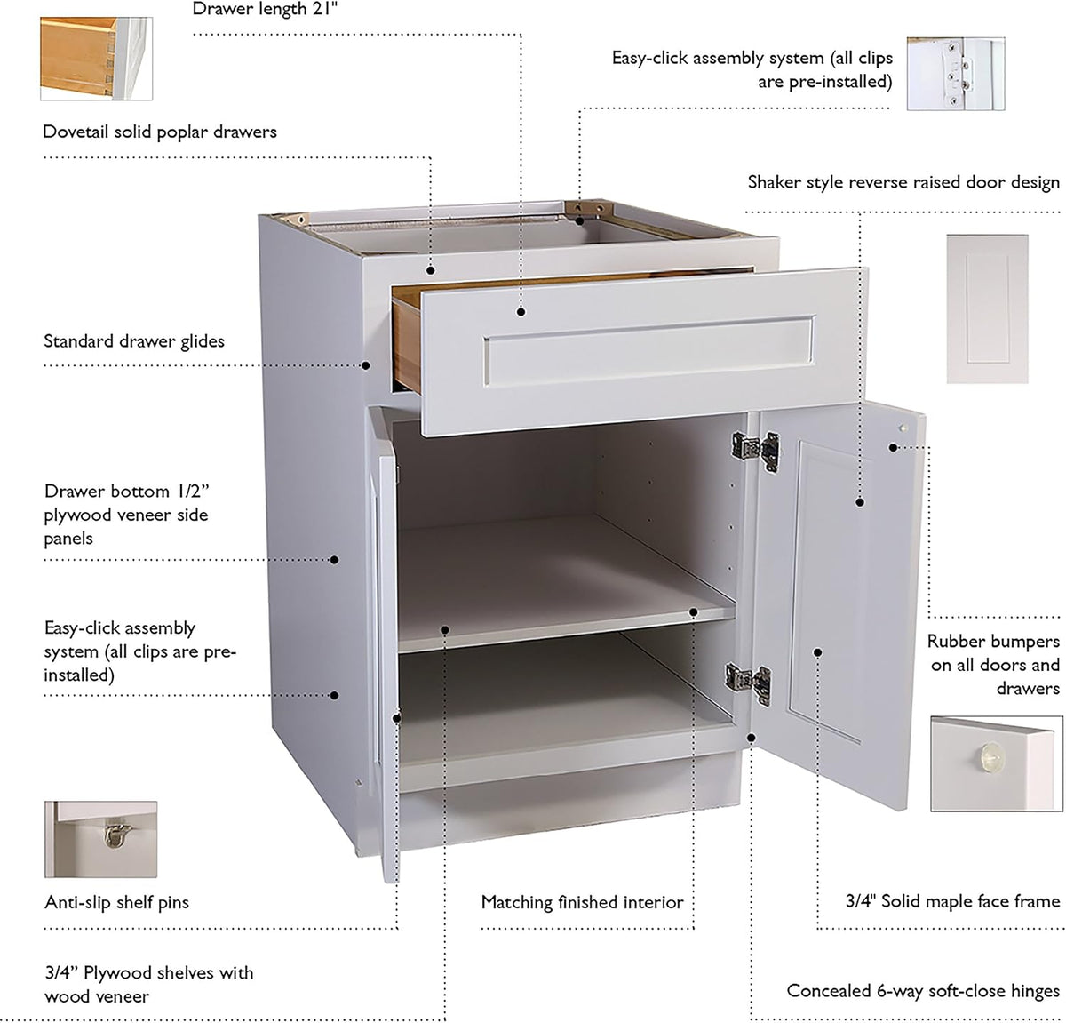 Corner Wall Cabinet, Espresso Shaker S701