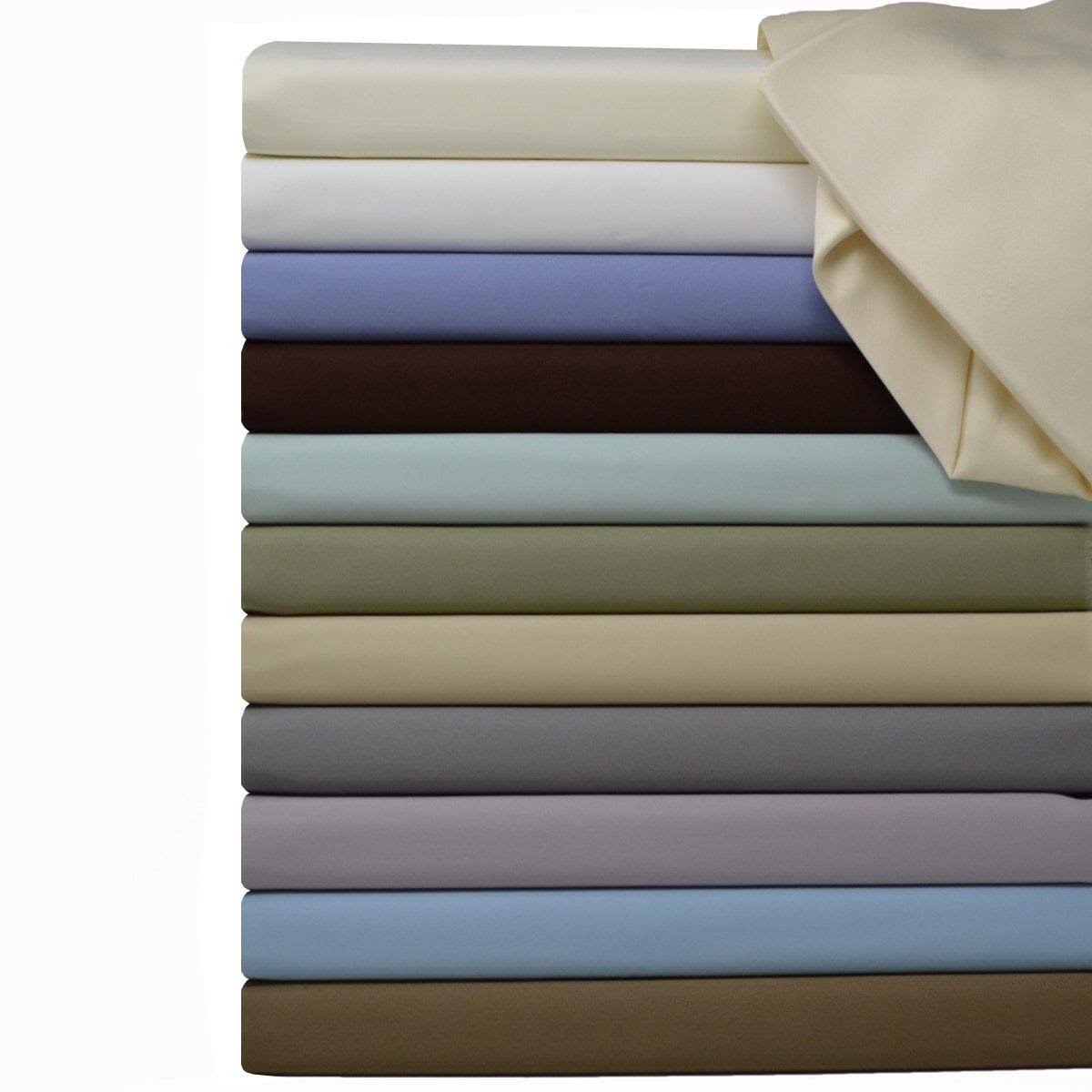 Navy 600TC 100% Cotton Split King Sheets Z704395