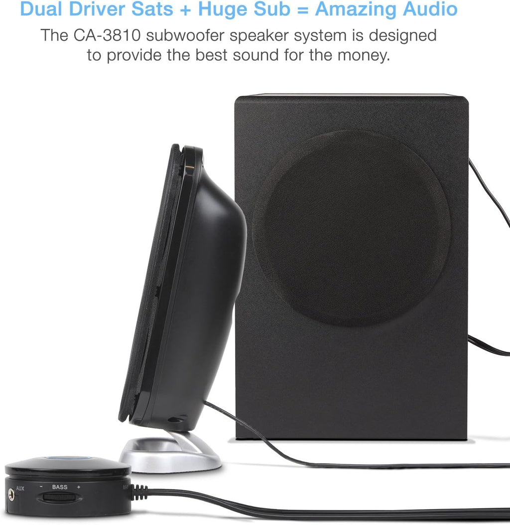 2.1 Subwoofer Speaker System with 80W of Power O918119