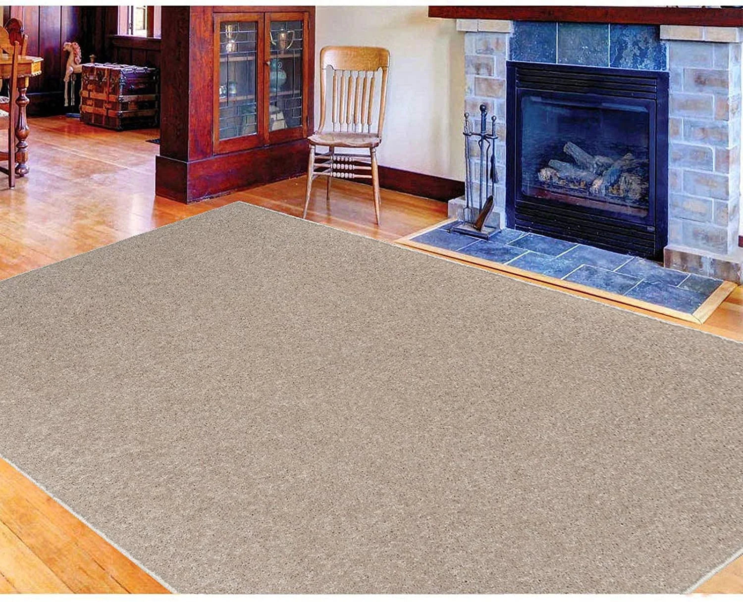 Beige Area Rug 2'x6' Q6773