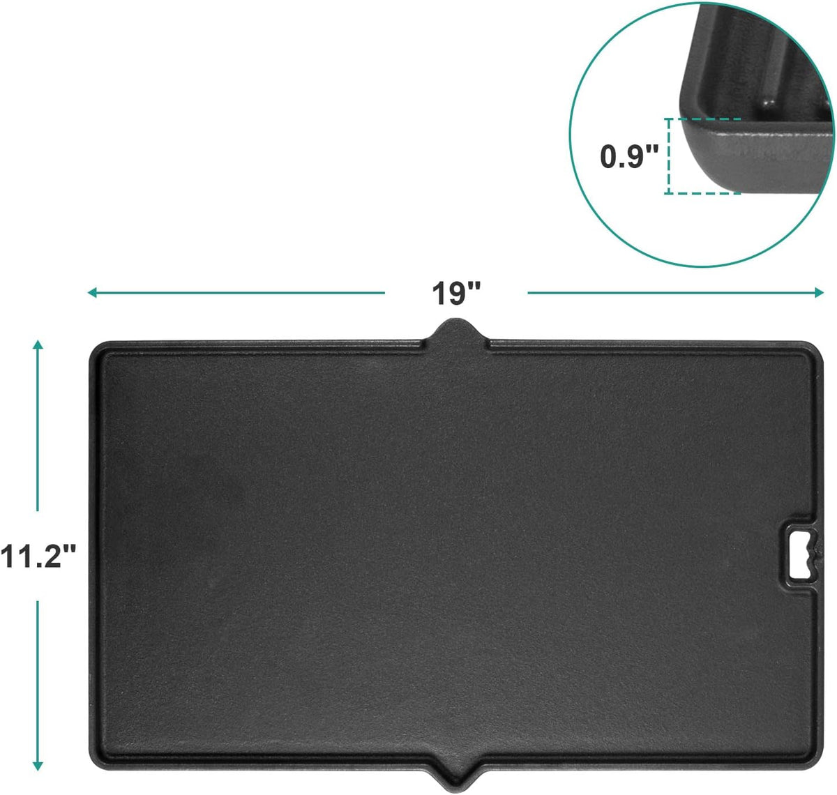 Cast Iron Reversible Griddle H8429