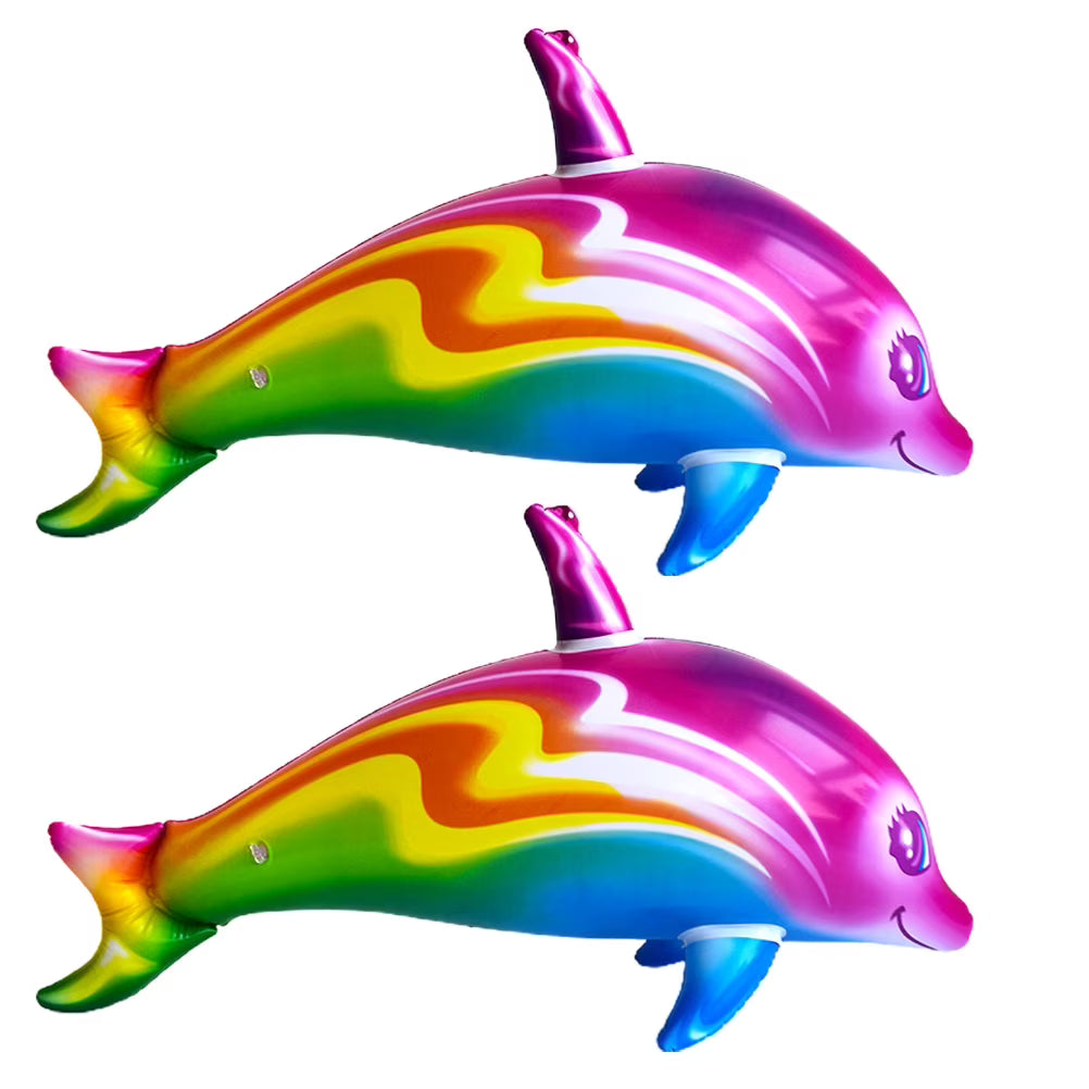 2pcs Inflatable Dolphin Toys S410243