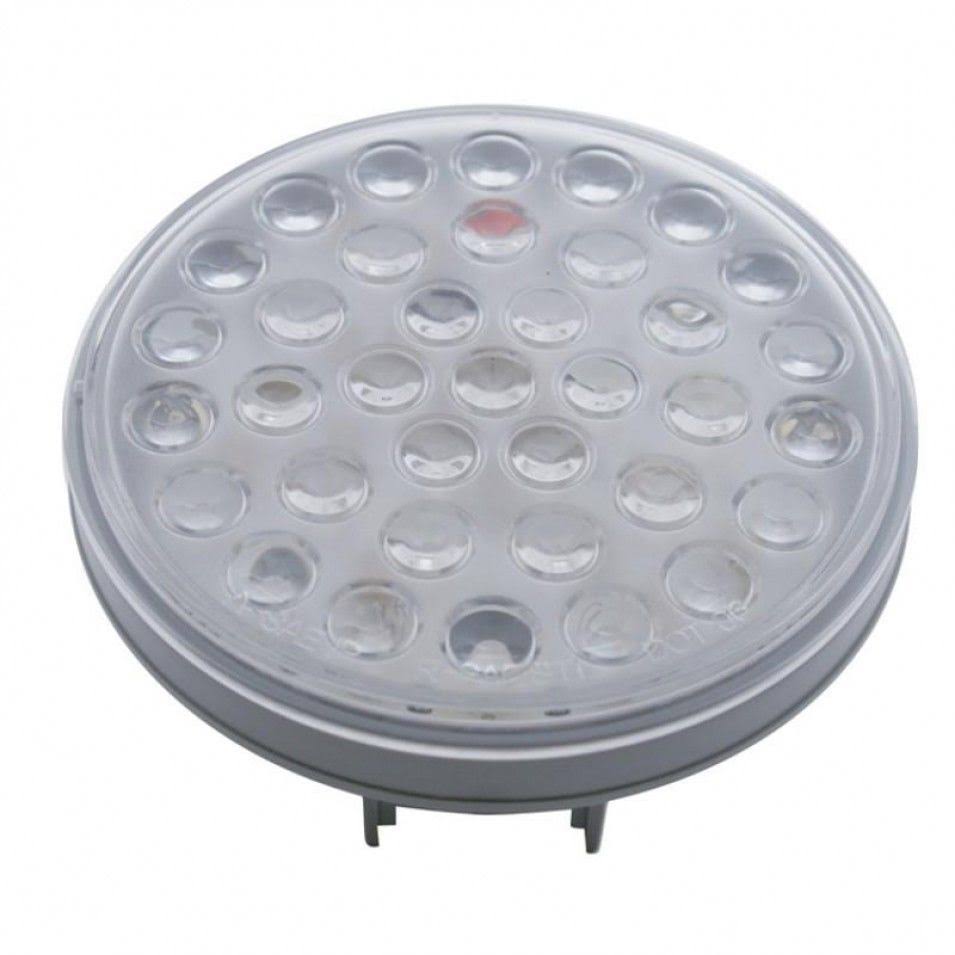 Red LED Stainless Spring Loaded Light Bar with Six 36 LED Lights L858