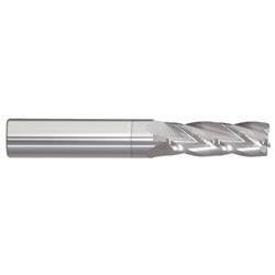 1/2x22 x 4x22 x 1-1/2x22 Square End Mill, 4 Flute, Solid Carbide X179