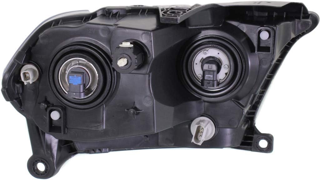 Dodge Durango Headlight 2011 2012 2013 Driver Side with Bulbs D542