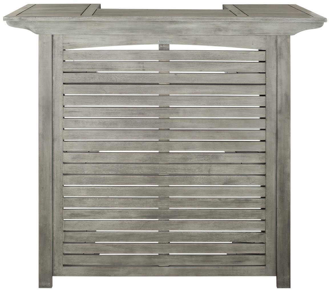 Grey Wash Bar Table H339