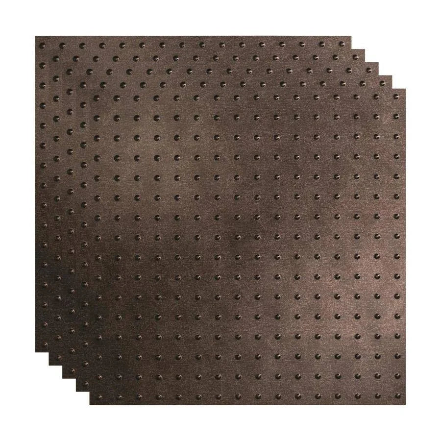 Smoked Pewter Vinyl Lay in Ceiling Tile 5 Pack N8449