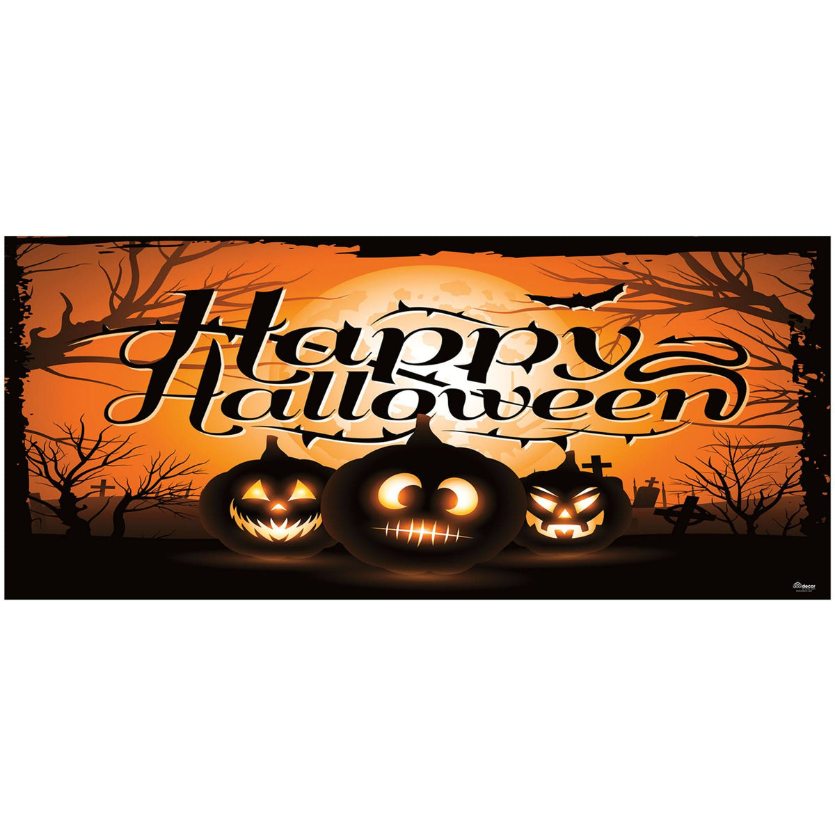 2 Car Garage Door Banner 7 x 16 ft U2402
