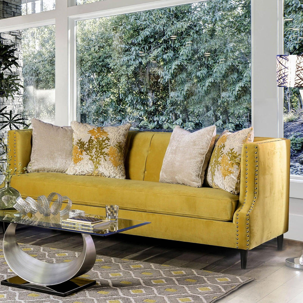 Royal Yellow 3pcs Living Room Set O627085