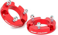 2" Billet Red Leveling Kit D861