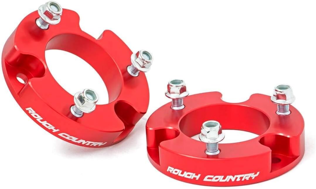2" Billet Red Leveling Kit D861