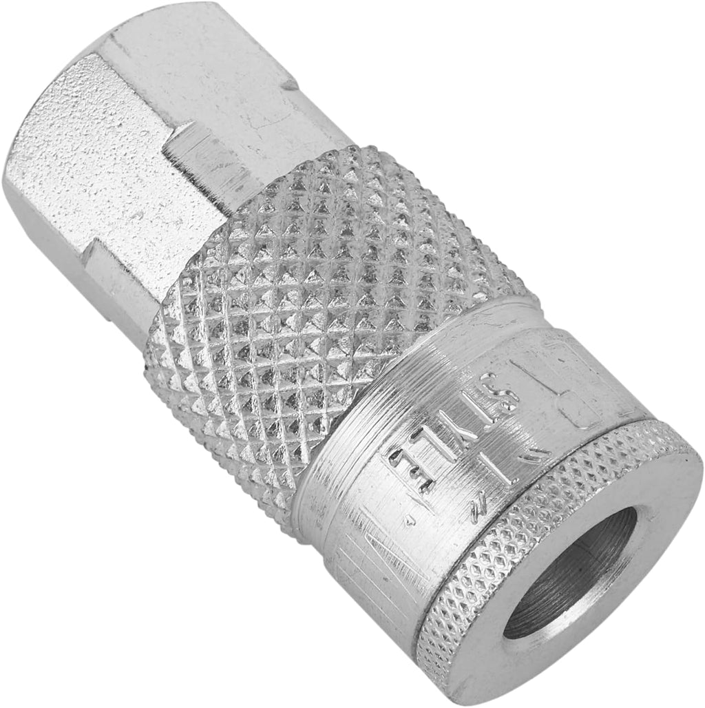 1/4" FNPT Steel Quick-Connect Coupler, Box of 10 G238272