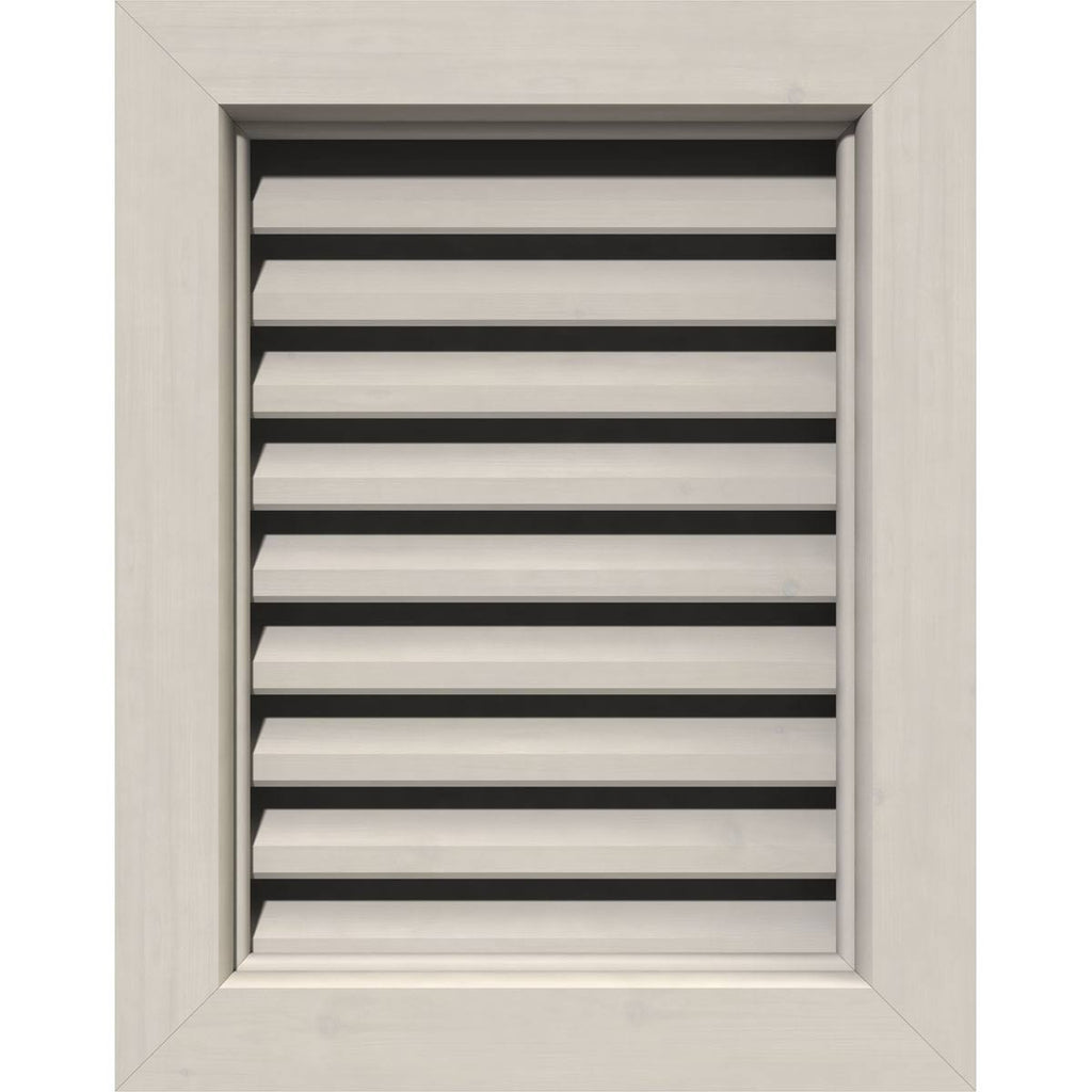 Primed Smooth Vertical Gable Vent E2038