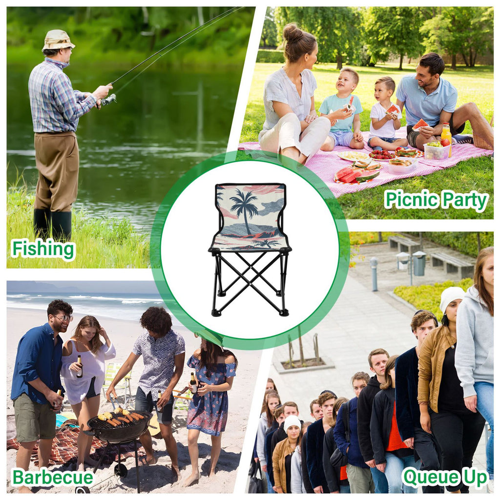 Portable Camping Chair with Carry Bag Q318