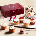 Gourmet Assorted Vanilla Cupcake Gift Basket X725645