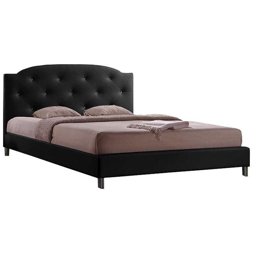 White Full Wood Bed E33401