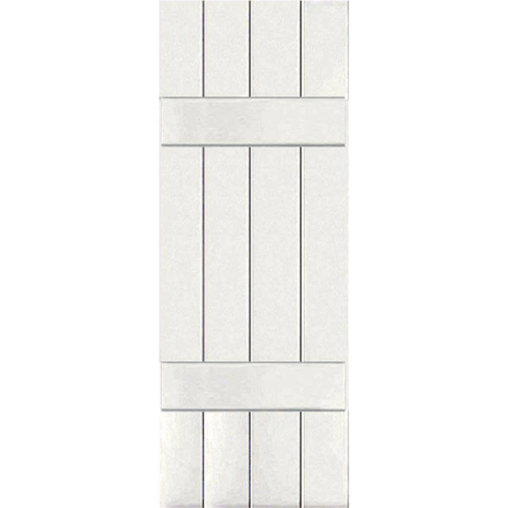 White Cedar Board-n-Batten Shutters (Per Pair) J303