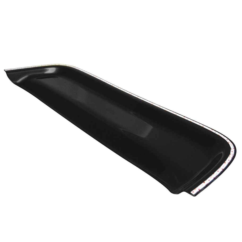Rear Window Roof Spoiler ABS Dark Smoke Rain Guards Side Window Wind Deflectors 1 Piece B824