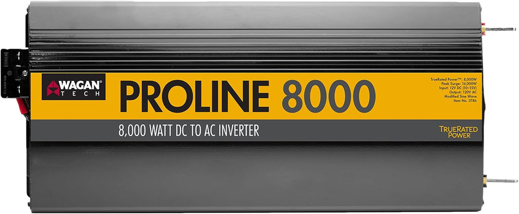 8000 Watt 12V Power Inverter with Remote Control U77523
