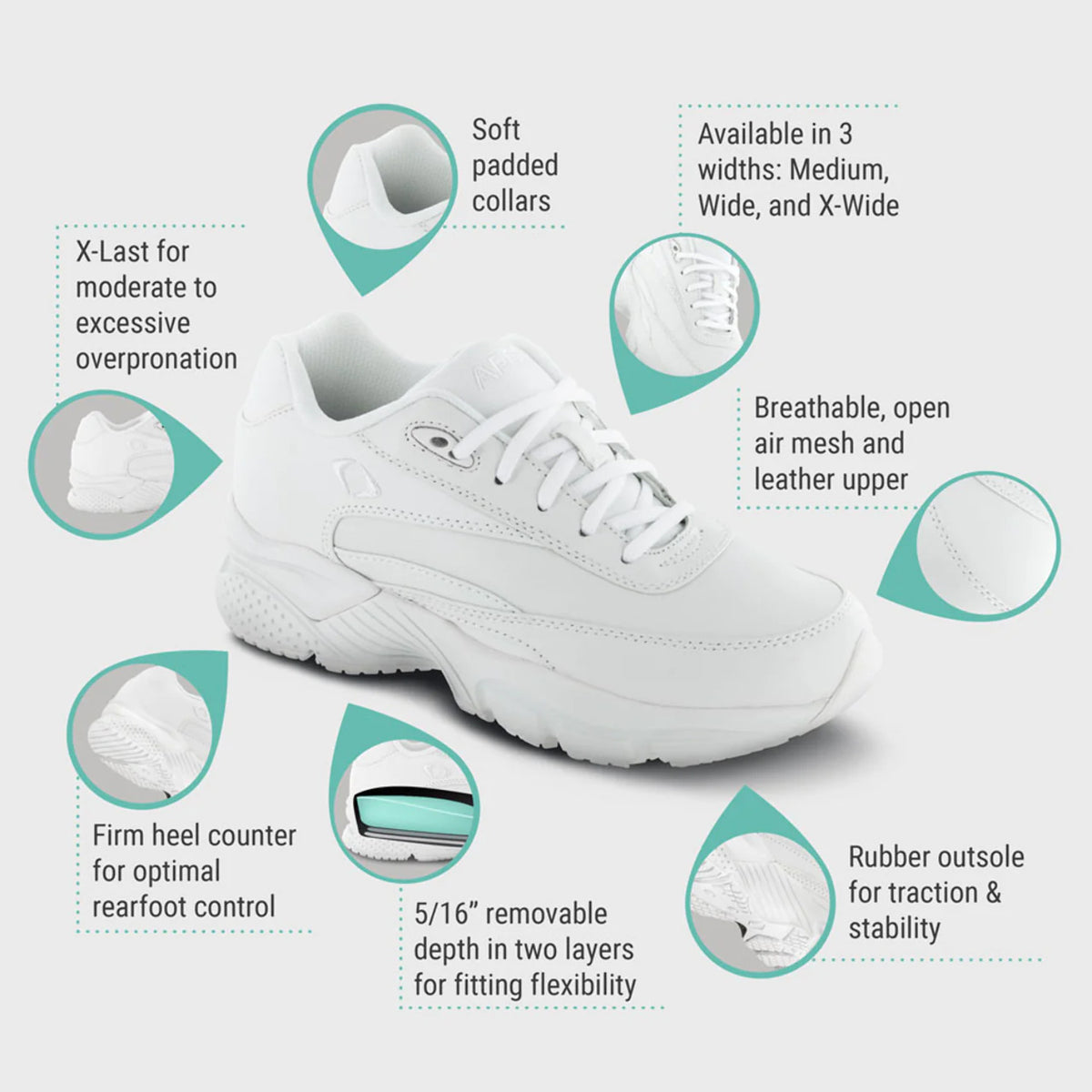 White Lace Shoe P439294