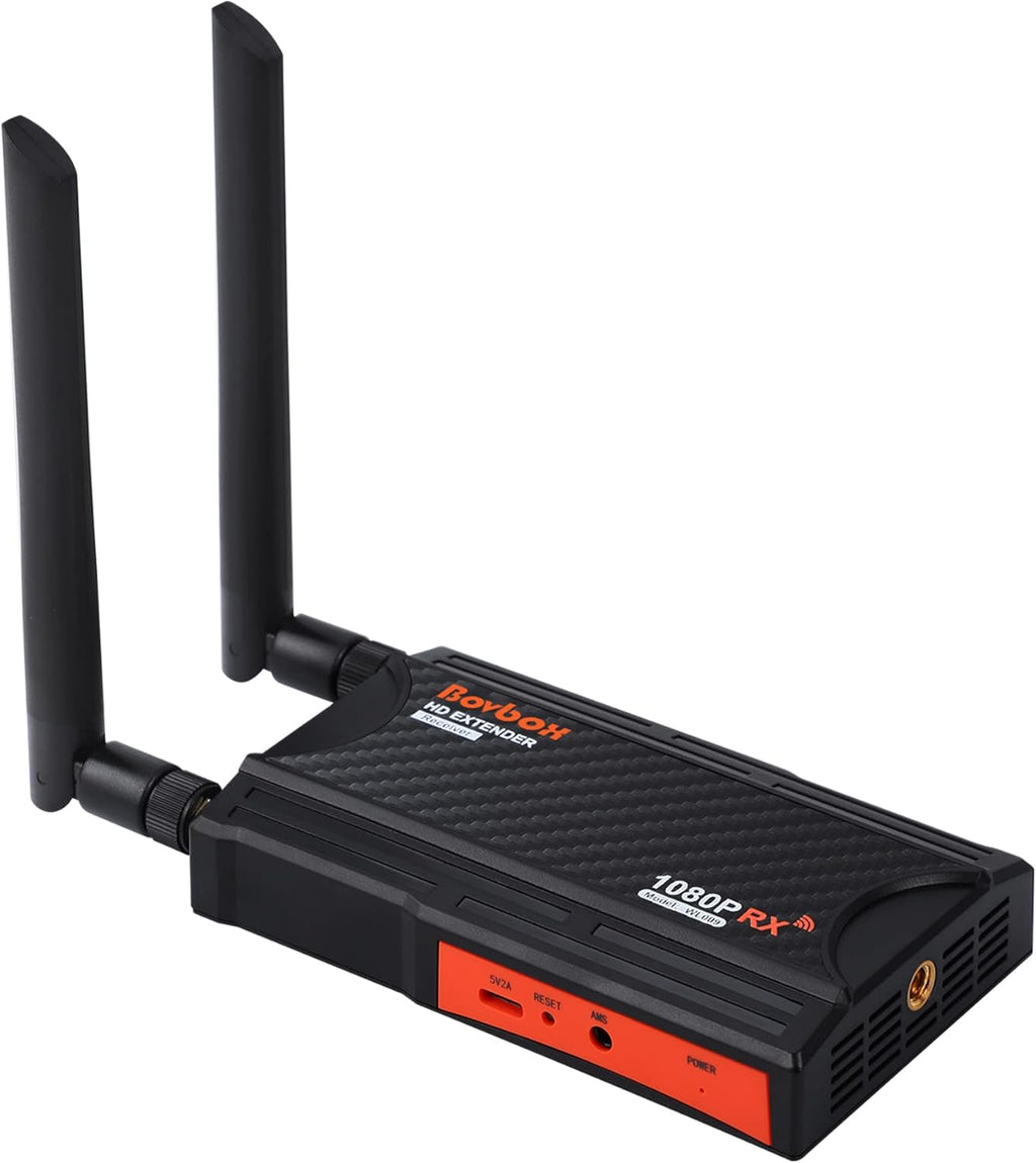 Wireless HDMI Extender Kit, 1080P Full HD 200m Transmitter and Receiver with HDMI Loop-Out and IR Remote Control G153969
