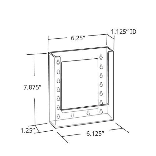 36-Pocket Bifold Wall Mount Display D59775