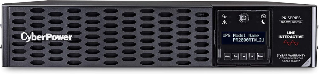 1500VA/1500W 8 Outlets 2U Rack/Tower UPS System L479493