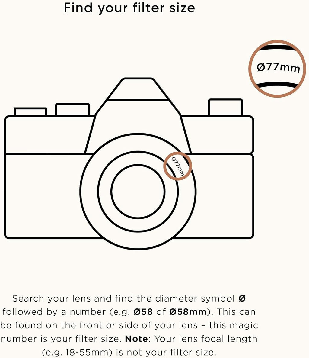 46mm UV + CPL Lens Filter Kit, Pack of 2 K163