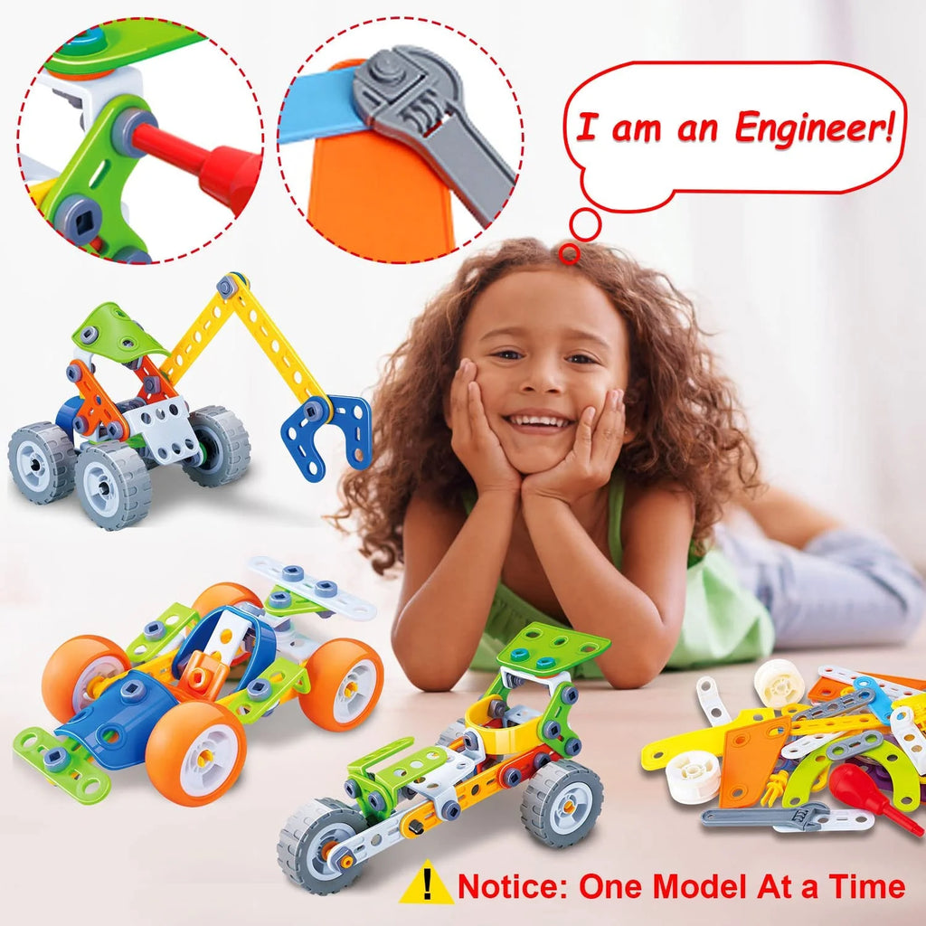167 Pieces STEM Toy Building Blocks Set U969