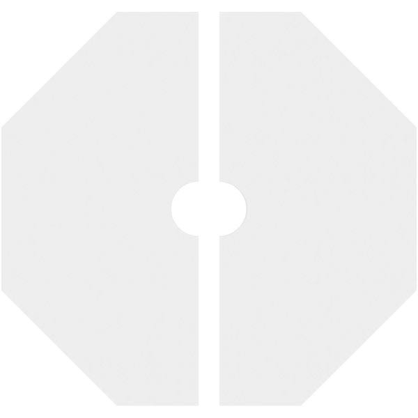 Contemporary PVC Ceiling Medallion Two Piece Q3719