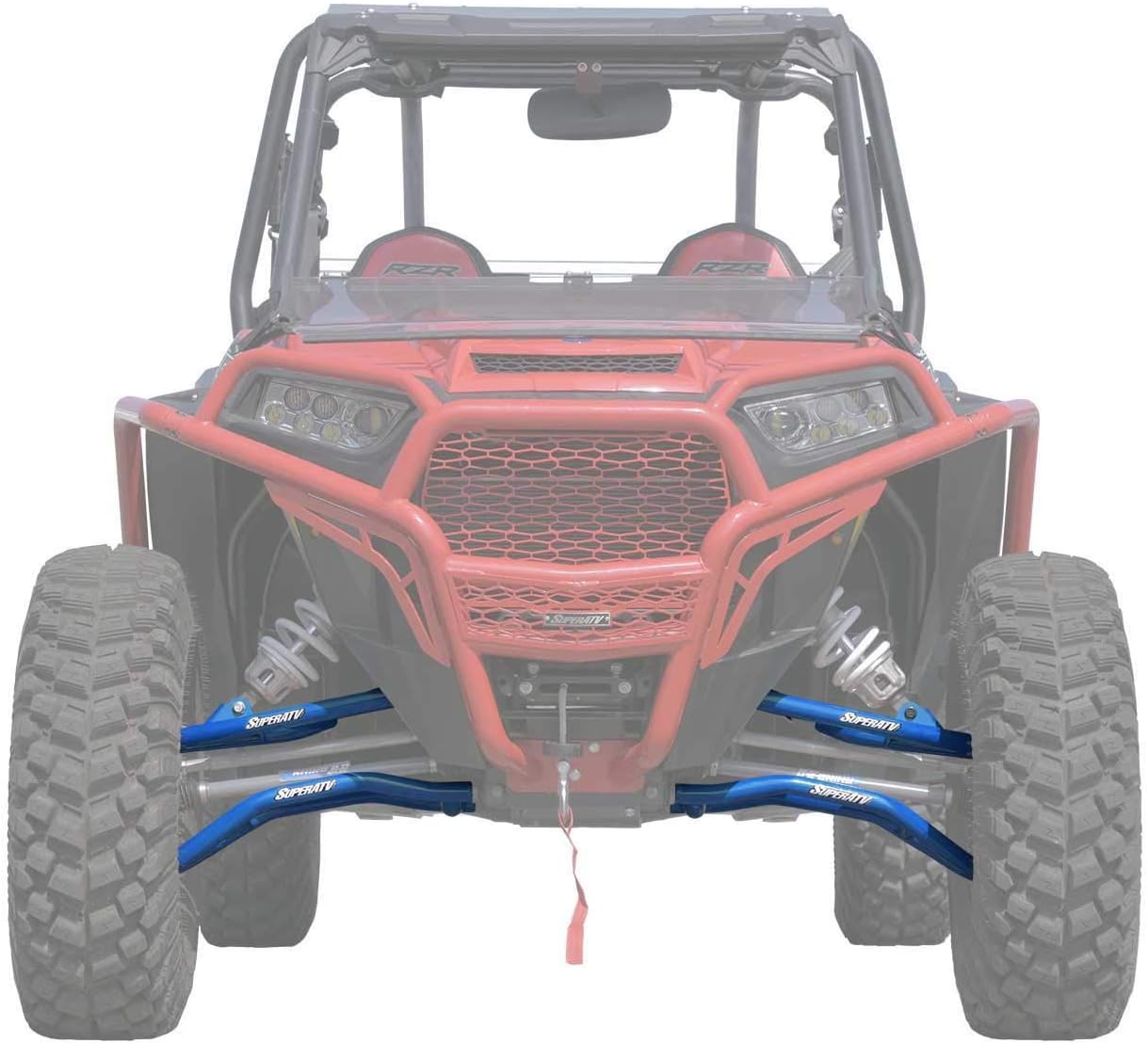 Red 1.5" Forward Offset A Arms for Polaris RZR XP 1000 / XP 4 1000 N704341