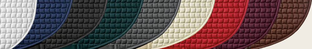 Silver Cotton Jumping Saddle Pad C608