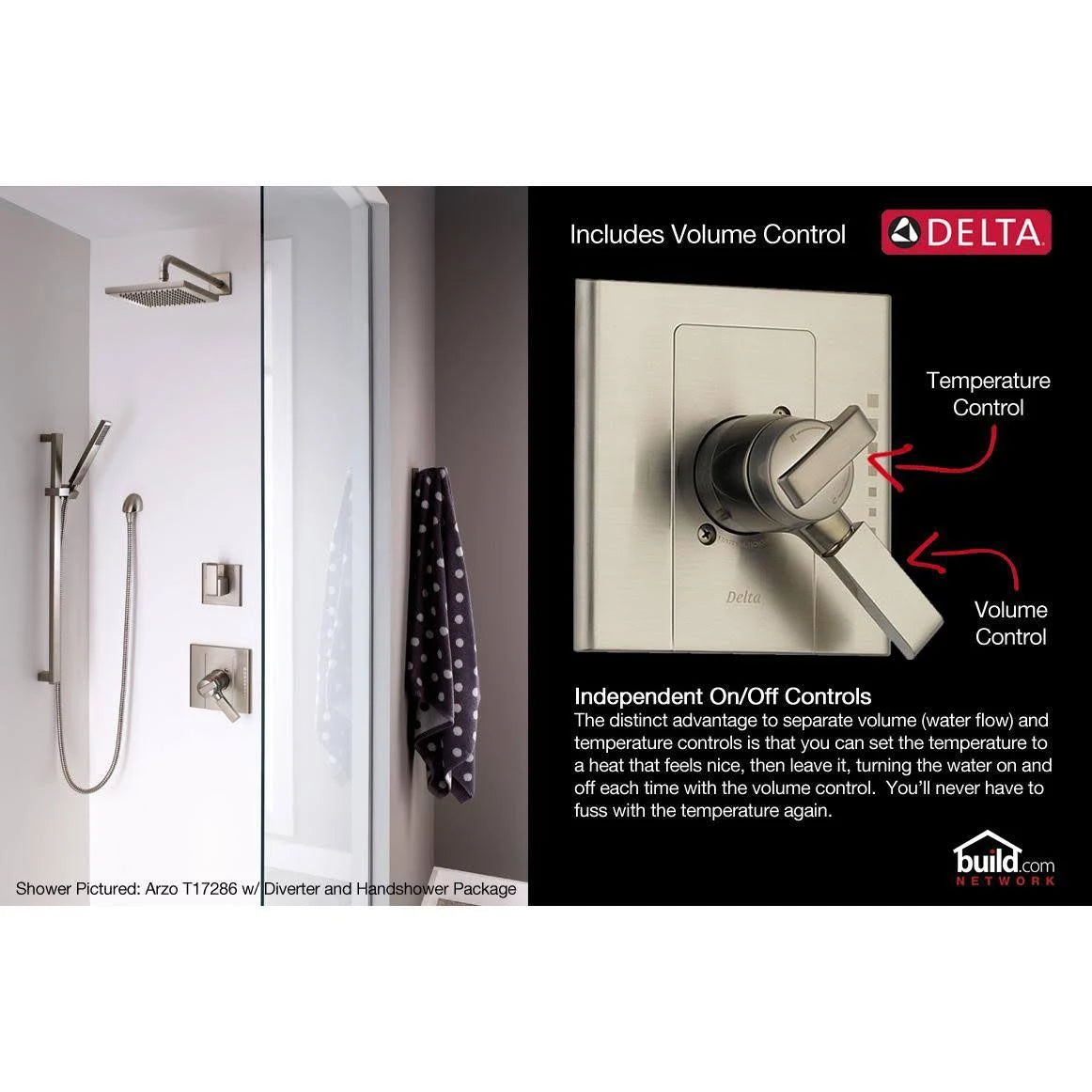 Tub and Shower Trim Stainless W889664