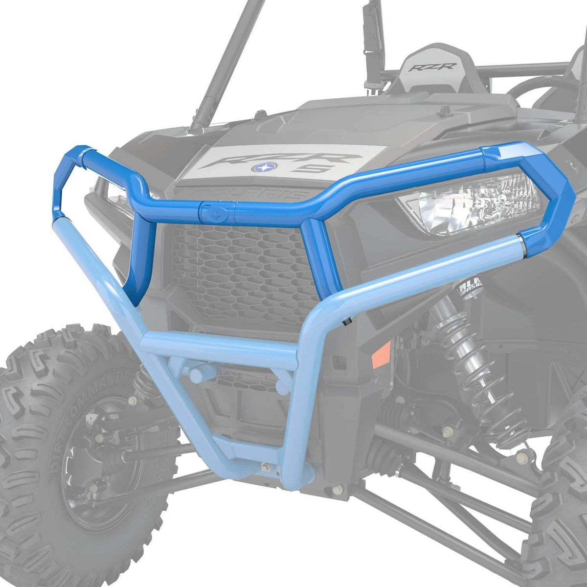 White Pack of 2 Front Bumper Attachment J786