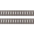 5' Painted Gray Horizontal E-Track - 2 Pack Y63426