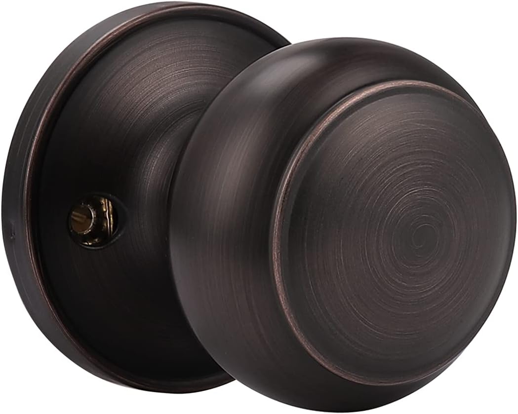 Oil Rubbed Bronze Passage Door Lockset 5 Pack F2261