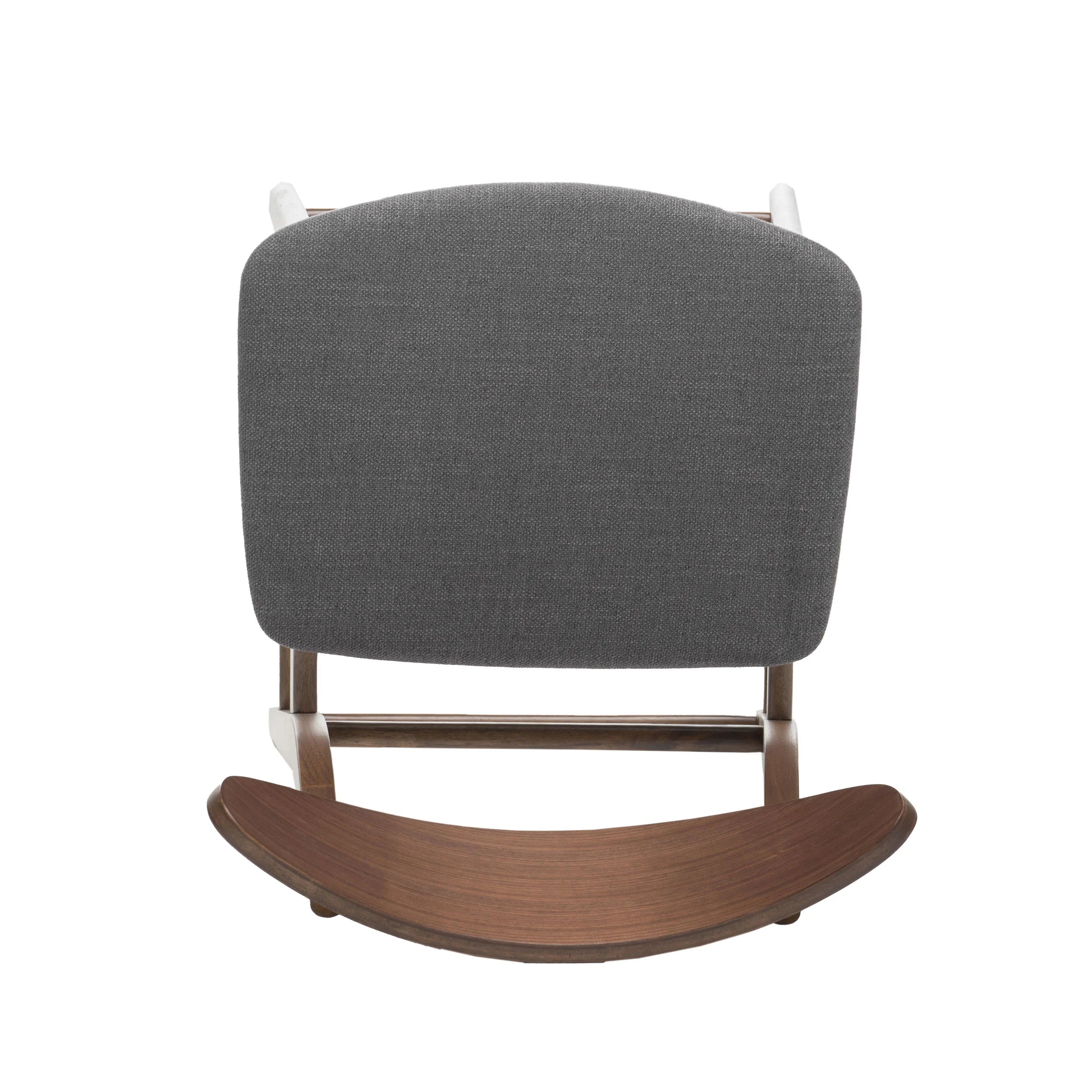 Dark Grey Fabric Counter Chair, Set of 2 Q8110