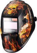 Welding Helmet Auto Darkening Hood Variable Shade 4/9-13 Pack of 2 X87131