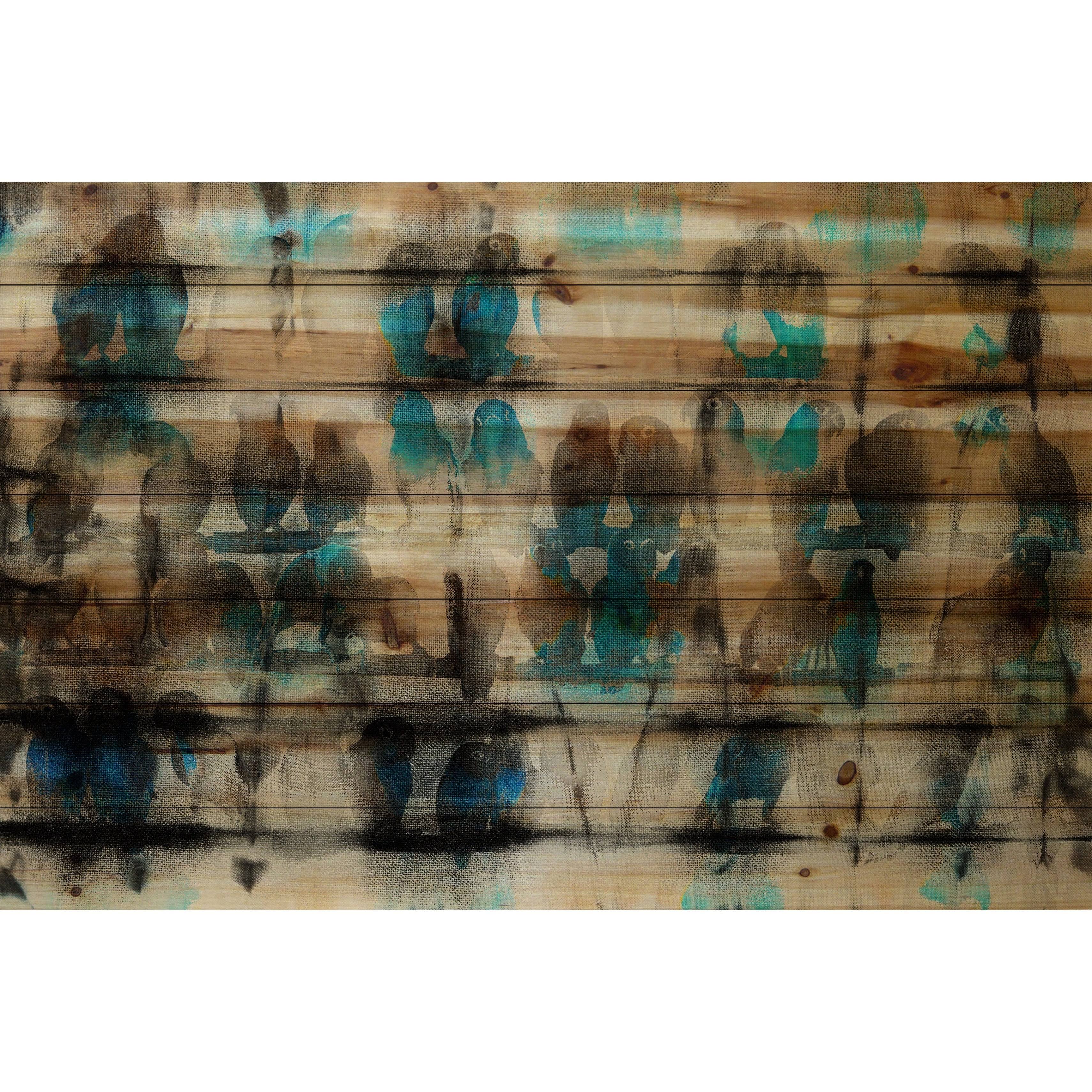 Natural Pine Wood Art W40865