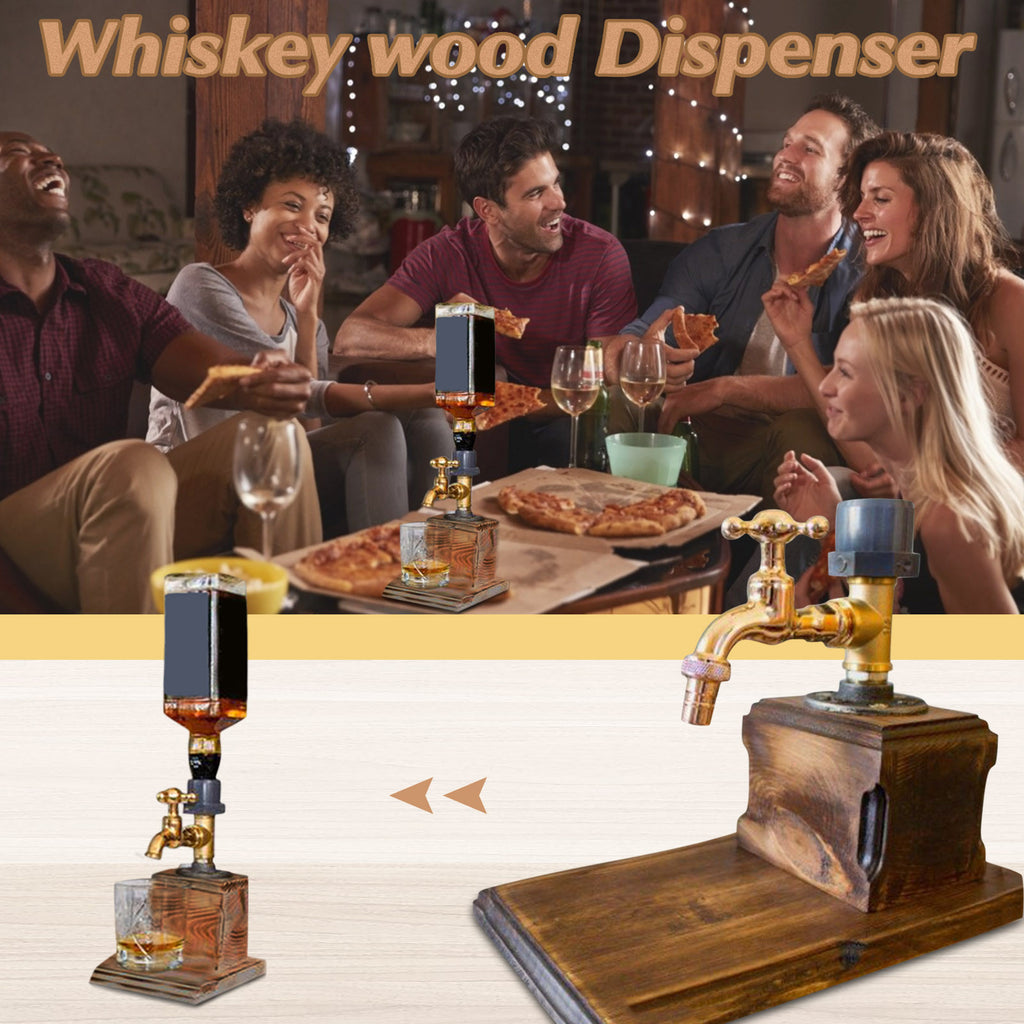 Wood Dispenser with Faucet J399375
