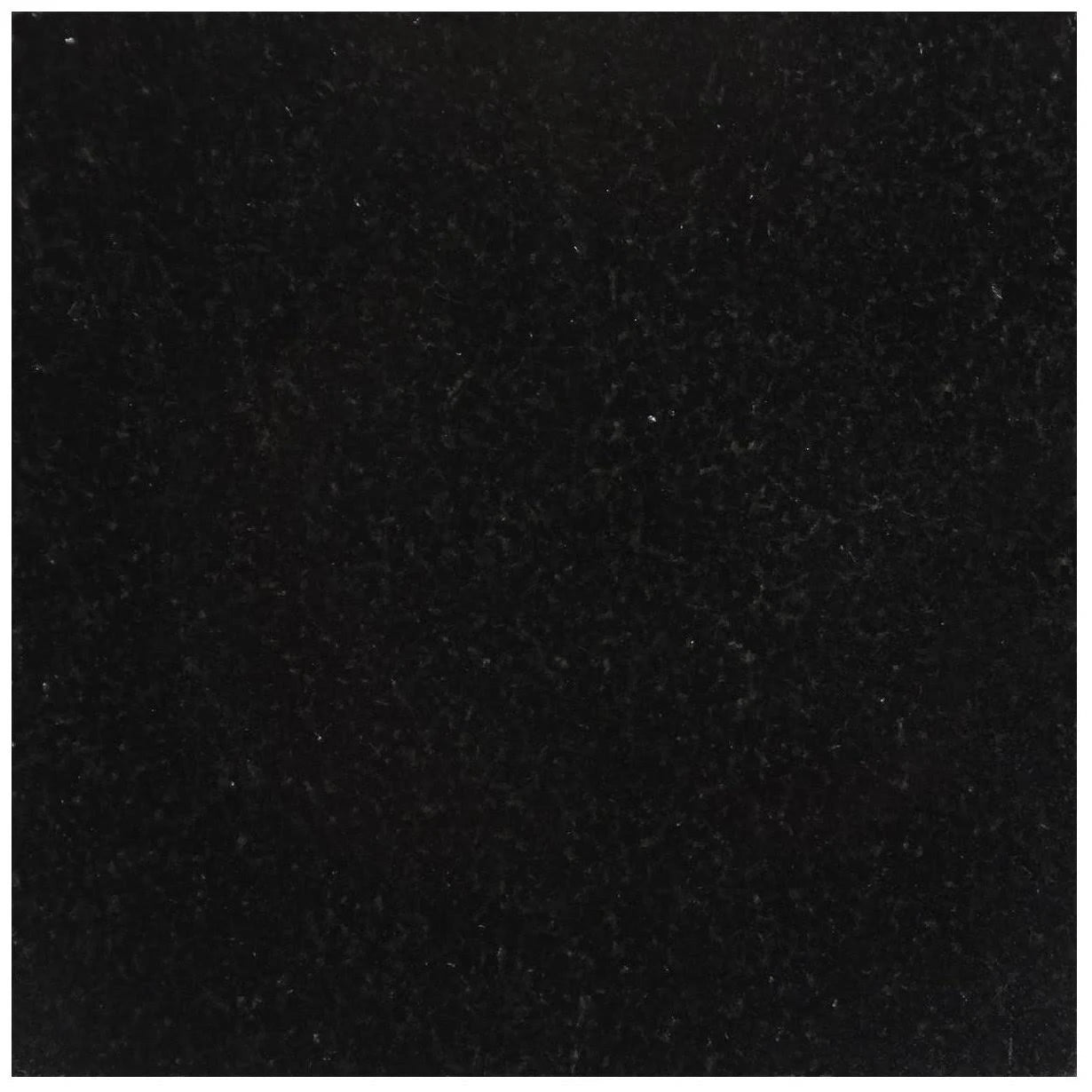 Black Granite Vanity Top 25 in x 22 in with Backsplash 4 in Spread U573