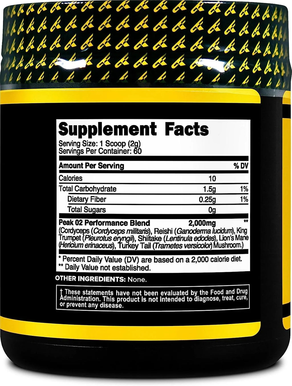 120 grams Non-GMO Vegan Gluten Free Workout Supplement H4234