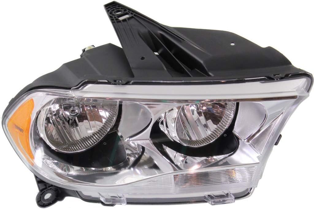 Dodge Durango Headlight 2011 2012 2013 Driver Side with Bulbs D542