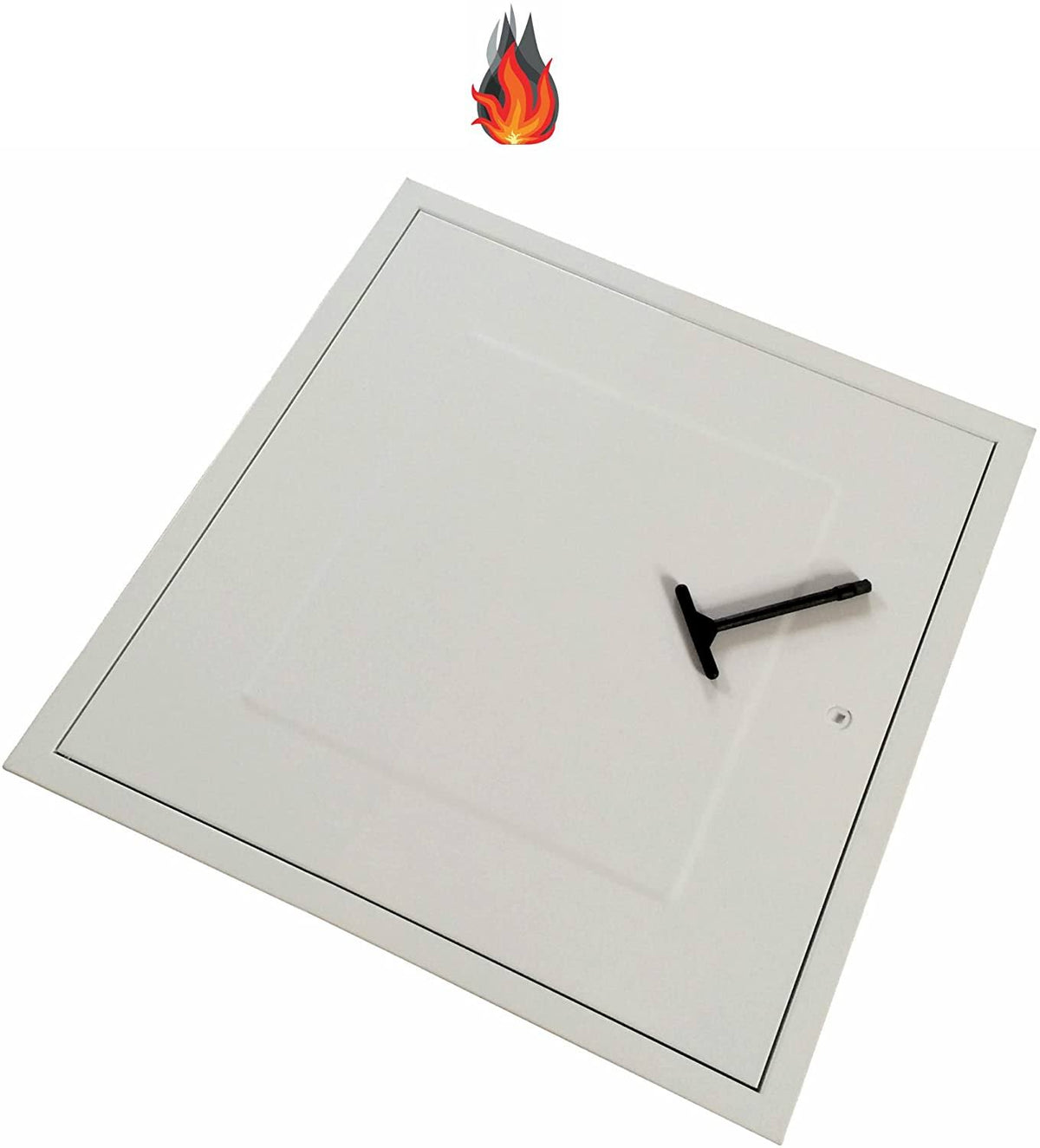 White Fire Resistent Loft Hatch Door N42507