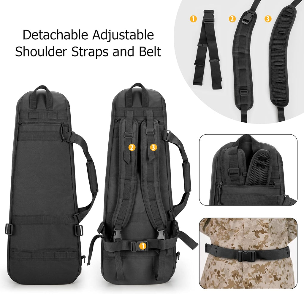 Soft Tactical Rifle Backpack Q401570