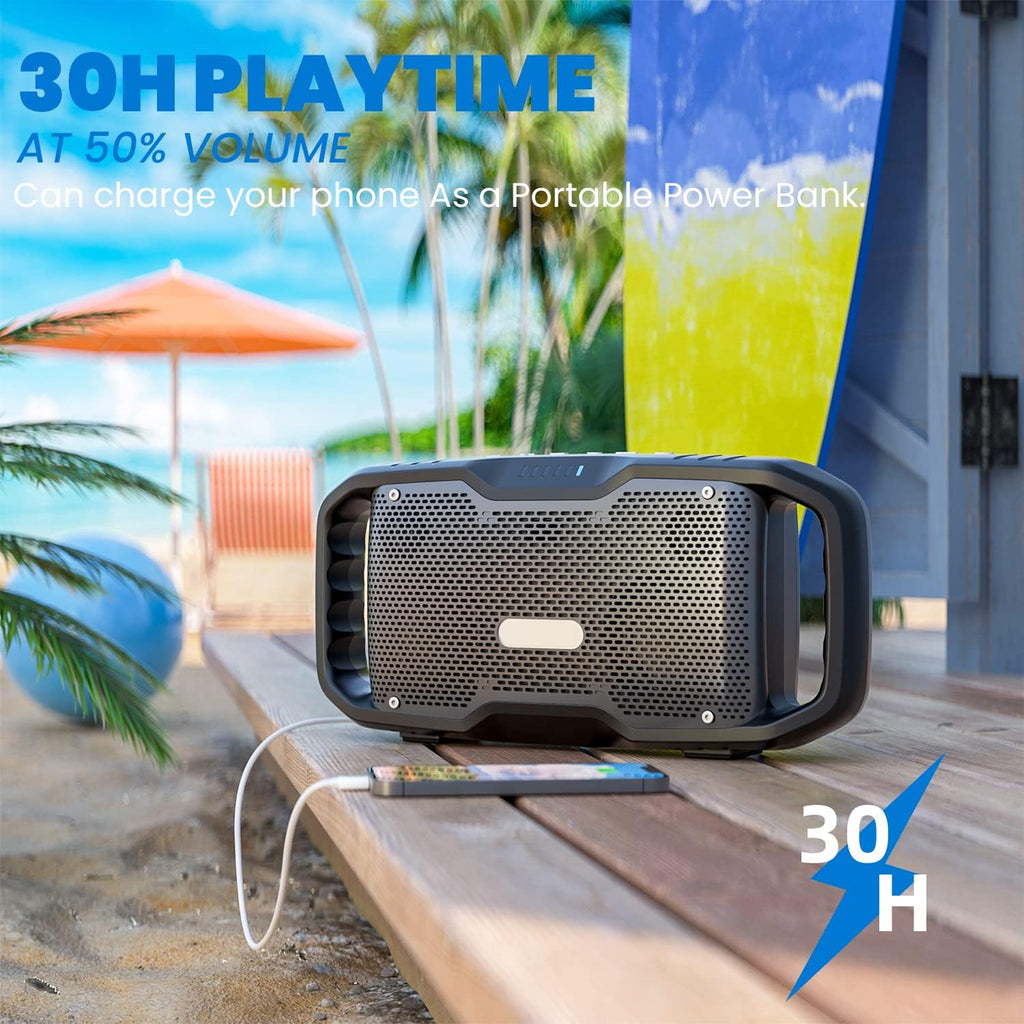 Portable Wireless Bluetooth Speaker with Subwoofer V6398