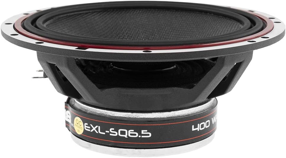 6.5-Inch 3-OHMS Car Coaxial Speaker 400 WATTS Max Set of 2 Y8780