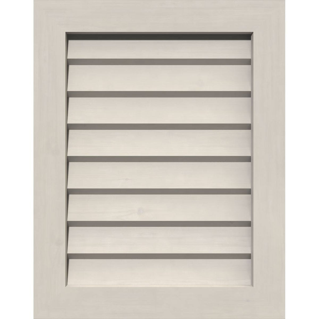 Primed Non-Functional Vertical Gable Vent U75318