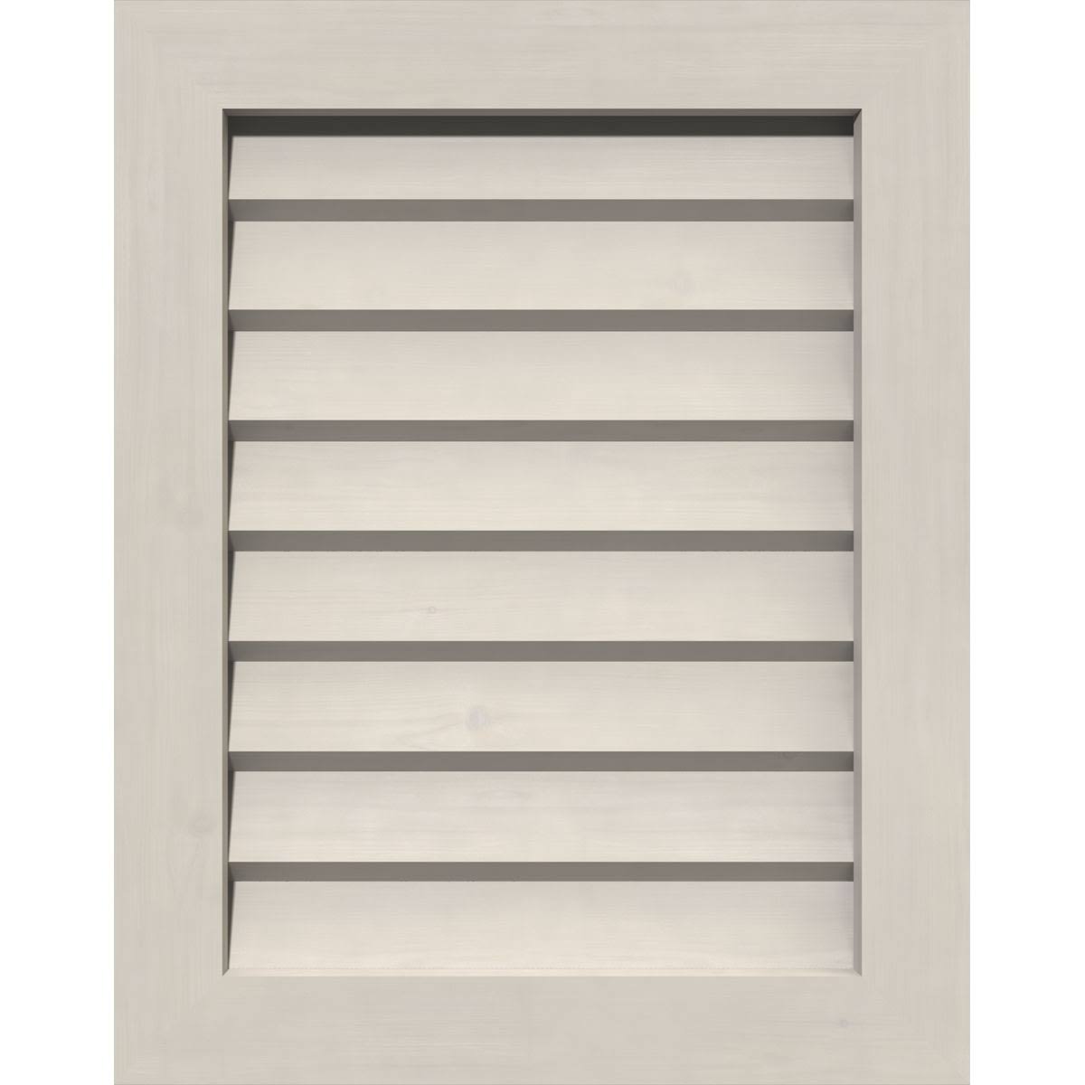 Primed Non-Functional Vertical Gable Vent U75318
